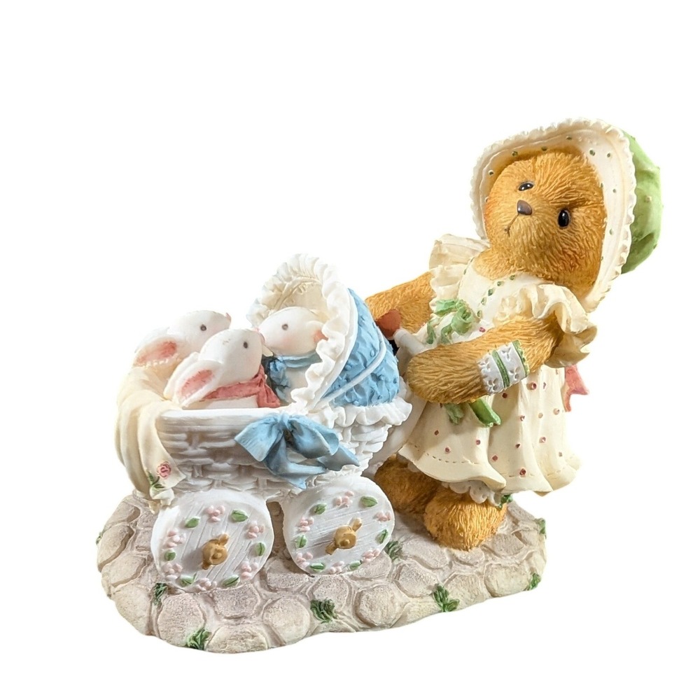 Cherished Teddies Jessica A Mothers Heart Is Full Of Love Figurine 155438 1995